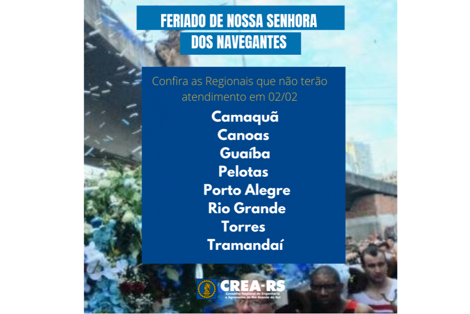 Confira as inspetorias que não funcionam neste dia 02