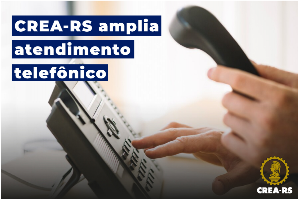 Novo sistema de atendimento telefônico do CREA-RS traz maior agilidade às demandas dos profissionais