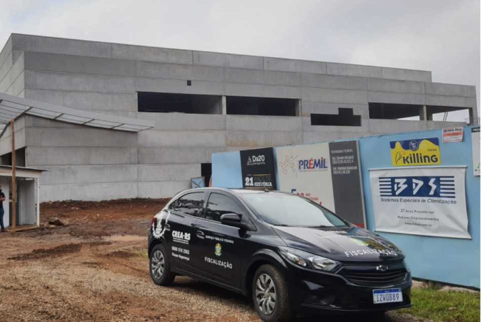 Obras do Parque da Turma da Mônica de Gramado são fiscalizadas pelo CREA-RS