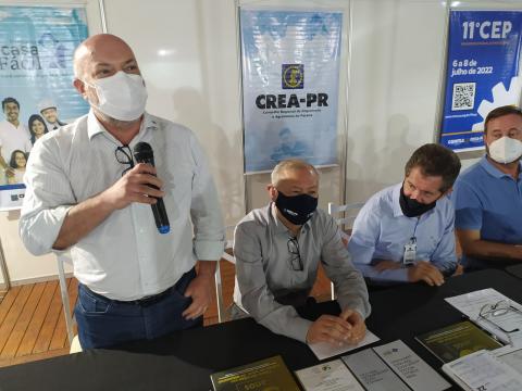 Presidente Carlos Alberto Kita Xavier (Crea-SC) também destacou a integração entre os regionais e a importância de medidas conjuntas como a ART Social para perícias judiciais