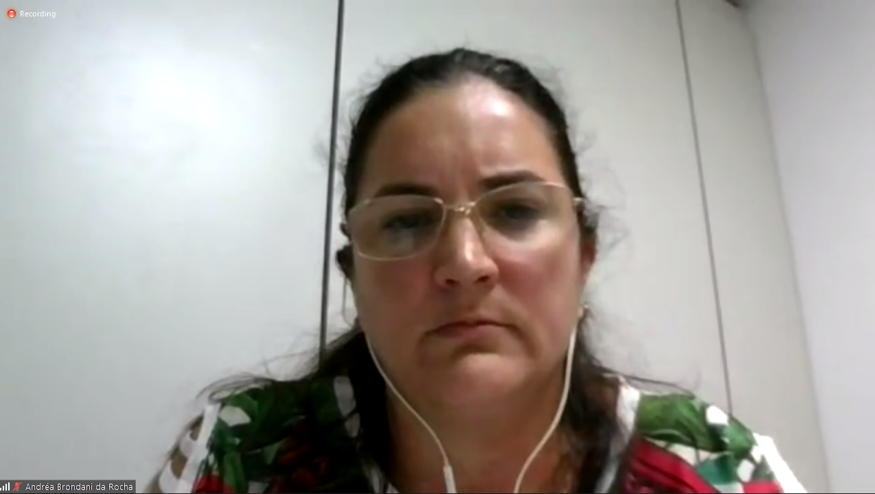 Conselheira federal pelo RS, Eng. Agrônma Andrea Brondani da Rocha
