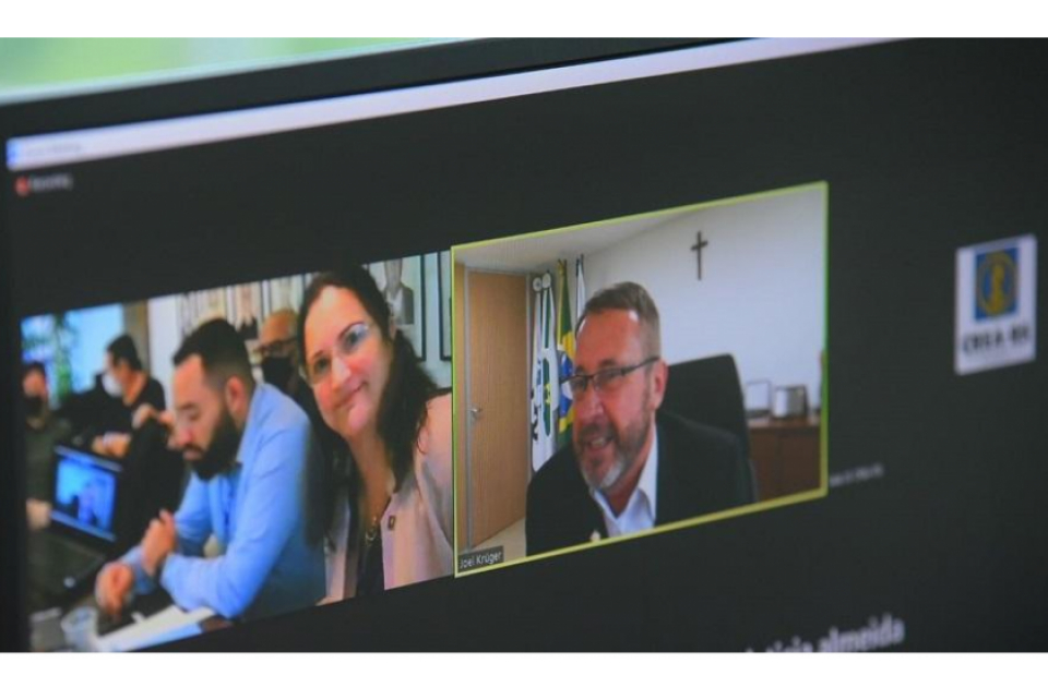 Presidente Joel participa da reunião do Cder RS