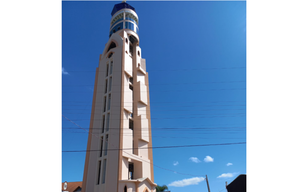 CREA-RS fiscaliza obras da reforma da Igreja Matriz de Ametista do Sul