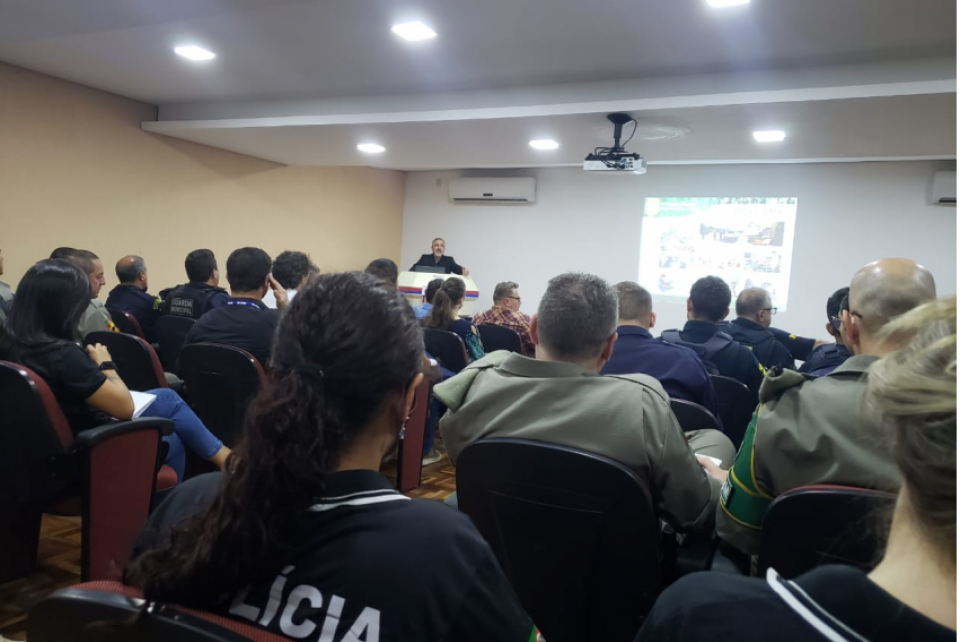 Fiscalização do CREA-RS participa de Capacitação para Agentes de Segurança Pública