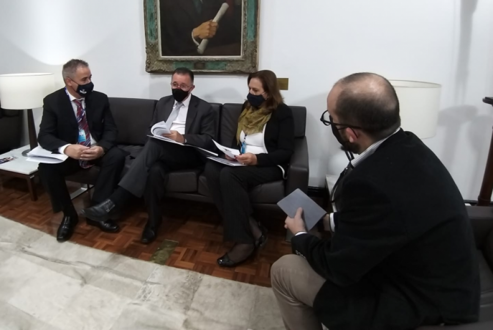 Presidência ALRS recebe visita dos vice-presidentes