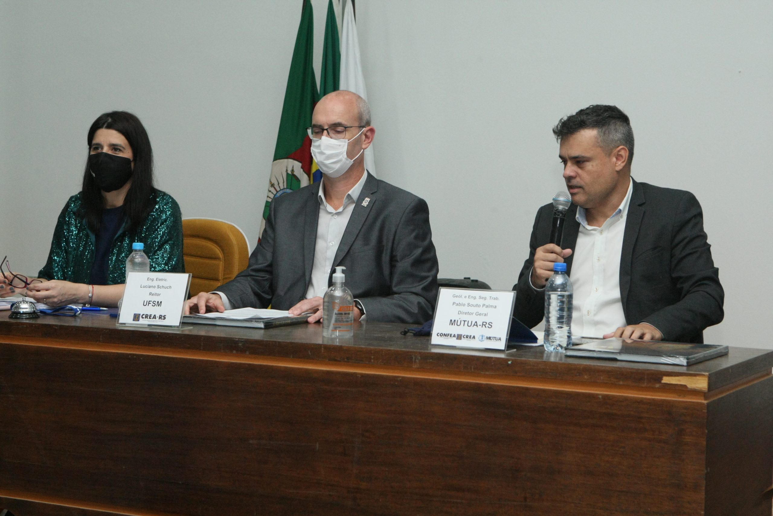 Diretor-geral da Mútua-RS, Geól. e Eng. Seg. Trab. Pablo Souto Palma