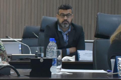 Gerente de planejamento Edson Mello