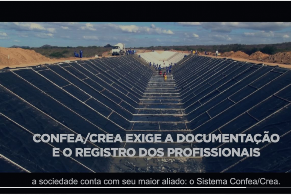 Campanha divulga fiscalização do Sistema Confea/Crea