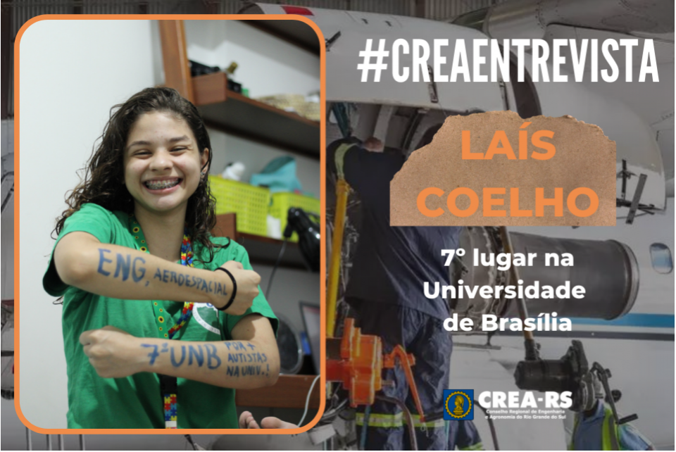 CREA Entrevista: Jovem com TEA é aprovada em Engenharia Aeroespacial