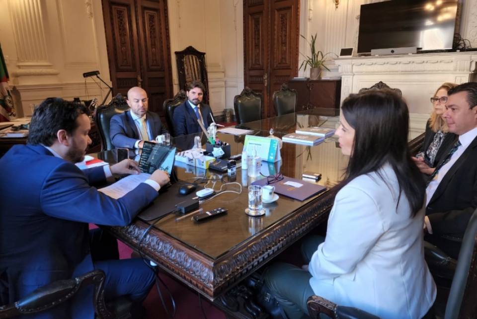 Presidente do CREA-RS reúne-se com o secretário-chefe da Casa Civil