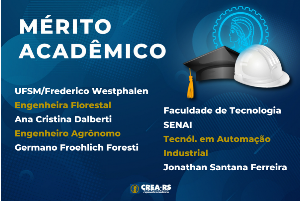 Tecnólogo, Engenheira Florestal e Agrônomo recém-formados recebem seus Méritos Acadêmicos