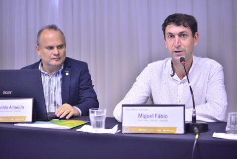 Coordenadores Amarildo Lima e Miguel Fábio