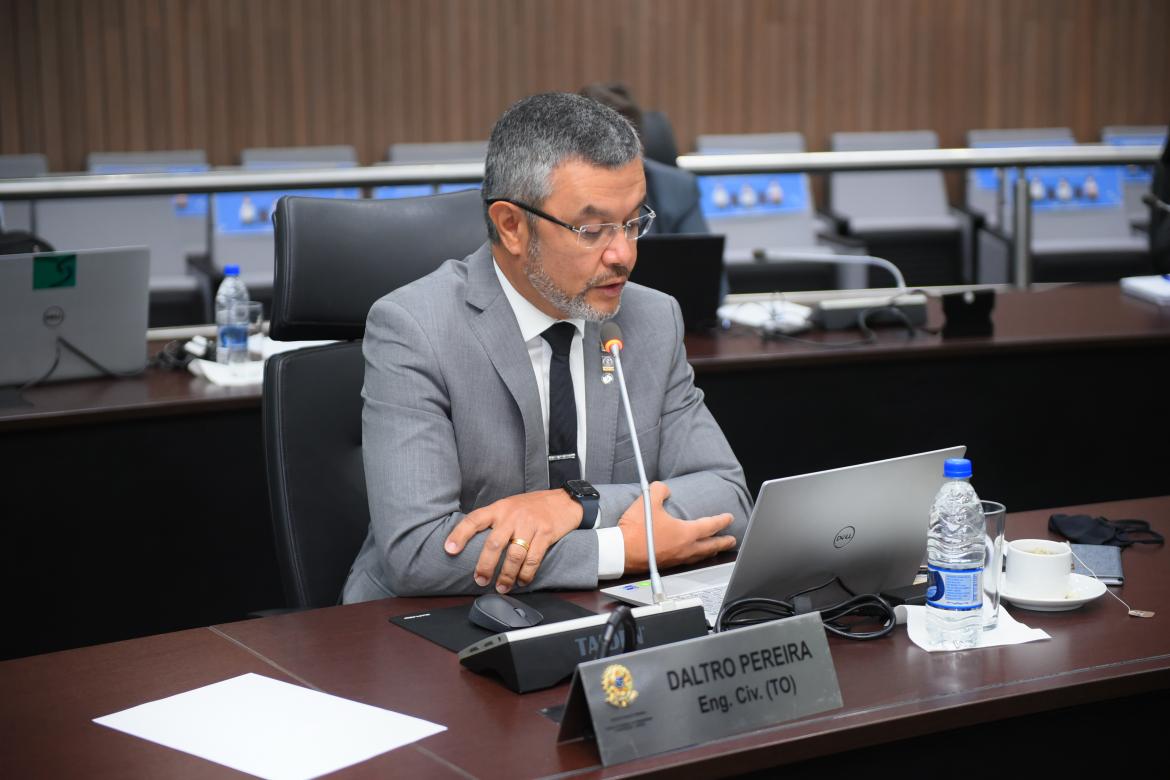 Coordenador da CEF, eng. civ. Daltro Pereira