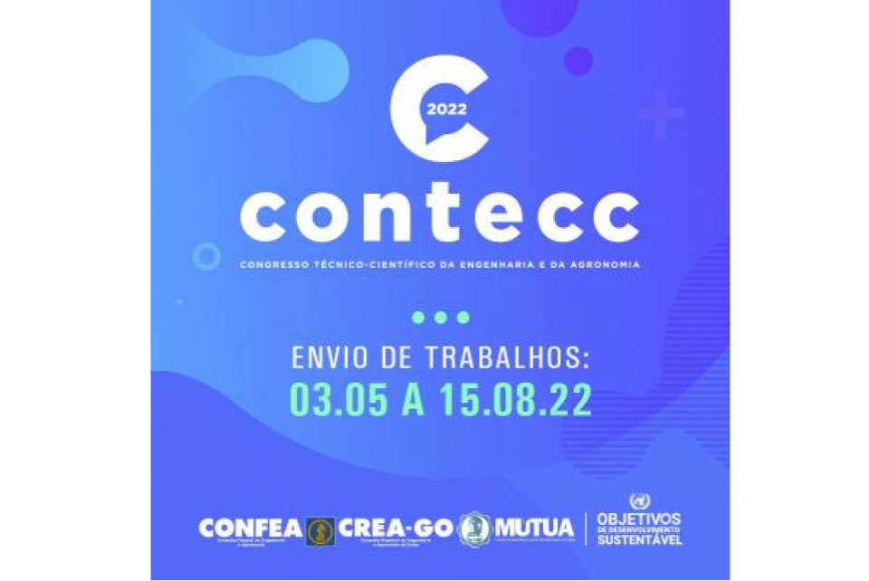 Abertas as inscrições para envio de trabalhos ao Contecc