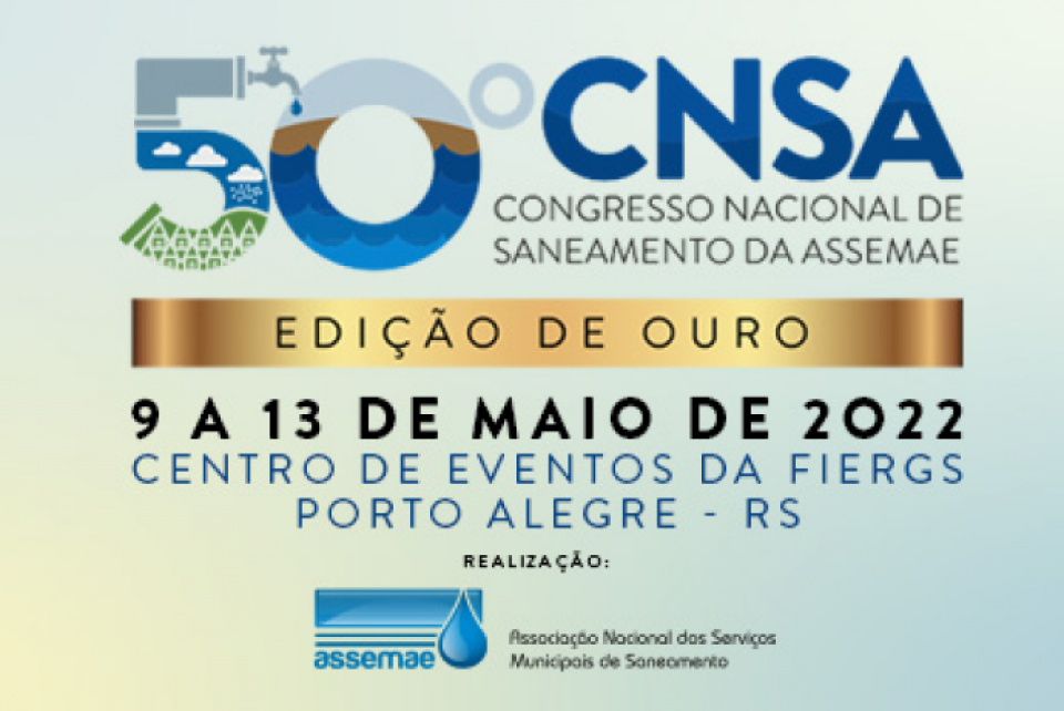 Inscrições abertas para o Congresso Nacional de Saneamento
