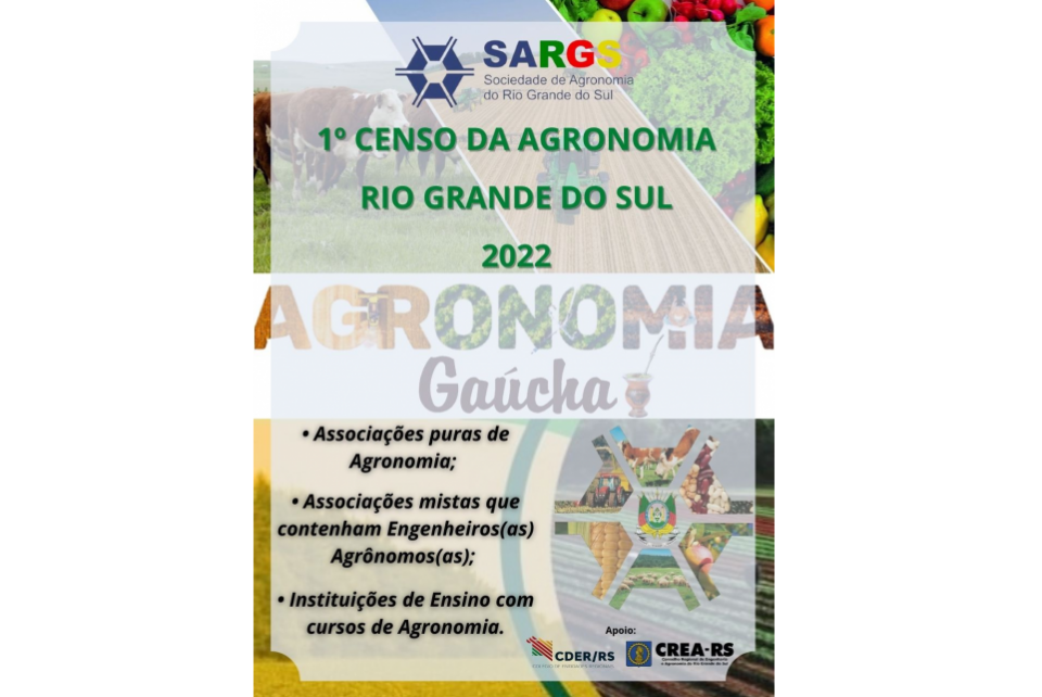 Censo da Agronomia Gaúcha da Sargs – Edição 2022