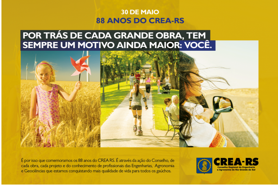 CREA-RS: 88 anos em cada canto e recanto desta querência amada