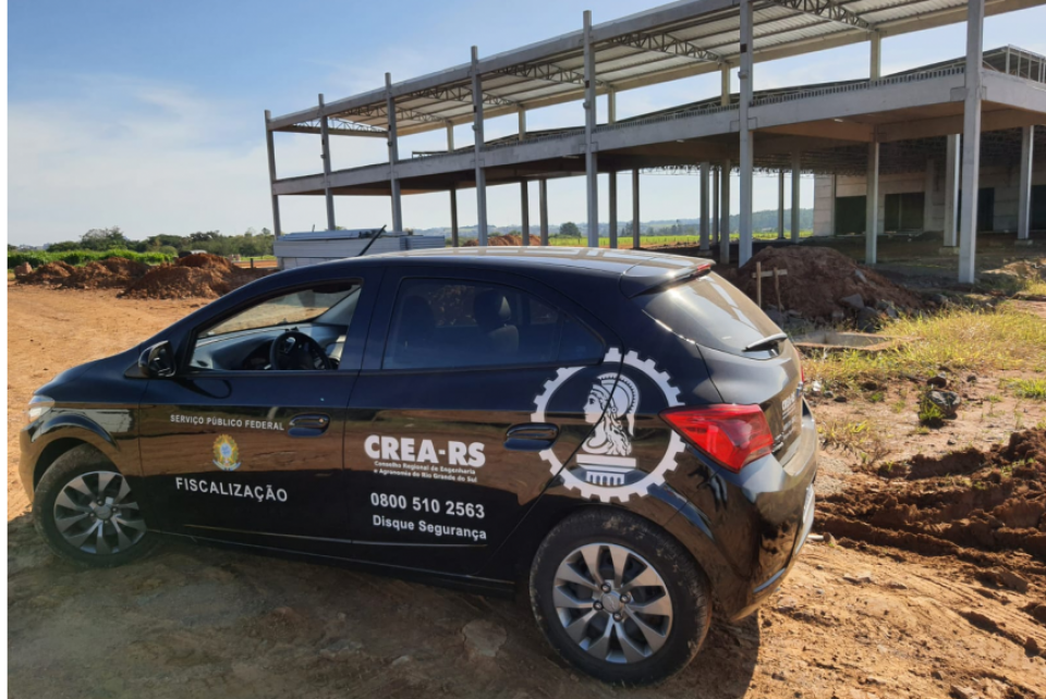 Blitz do CREA fiscaliza construção civil em Gravataí, Cachoeirinha e Glorinha
