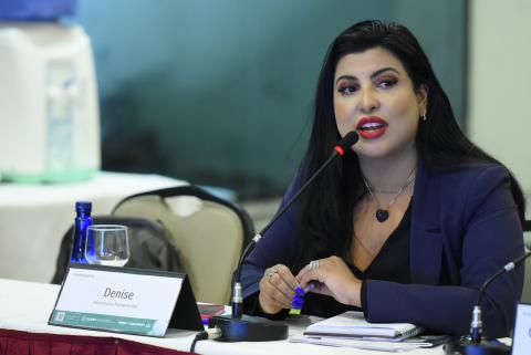 Asssessora parlamentar Denise Castro