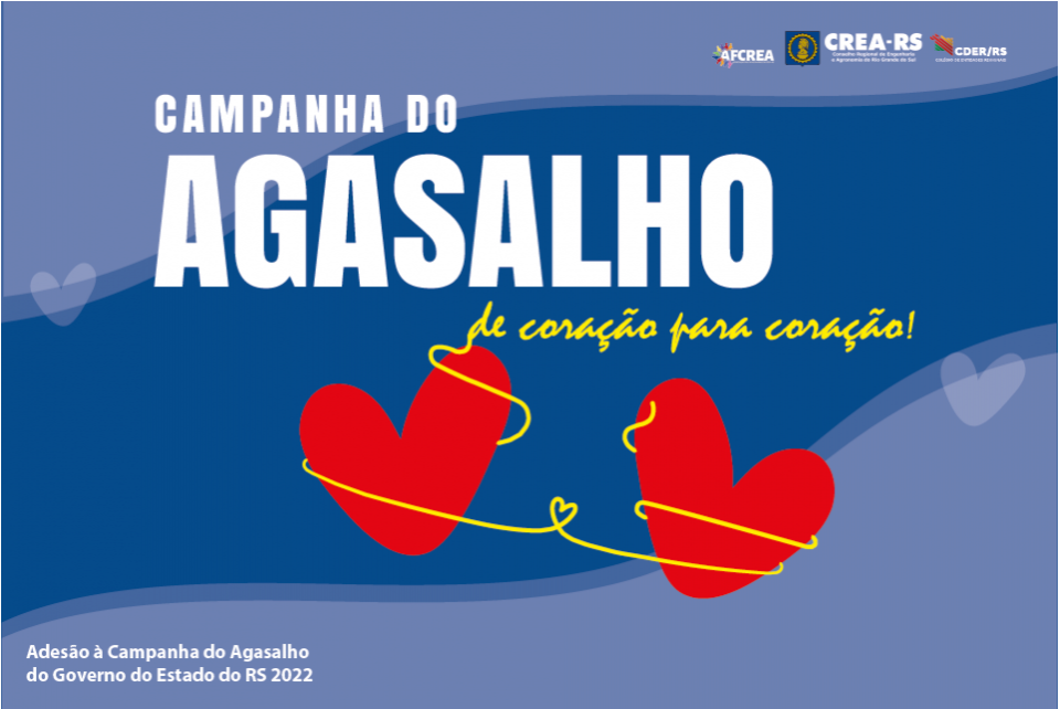 Campanha do Agasalho CREA-RS: de coração para coração!