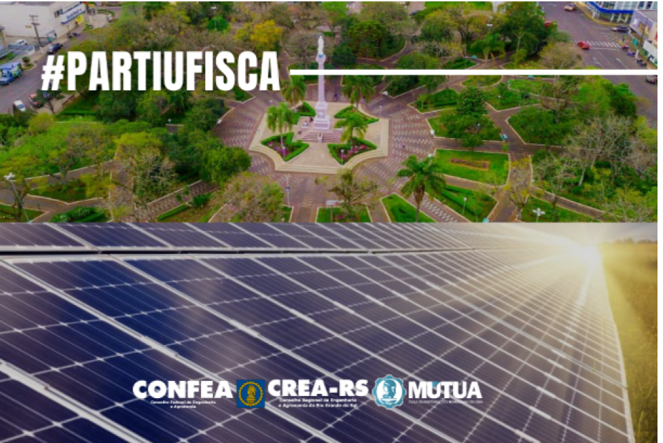 CREA-RS fiscaliza setor fotovoltaico na região de Santiago