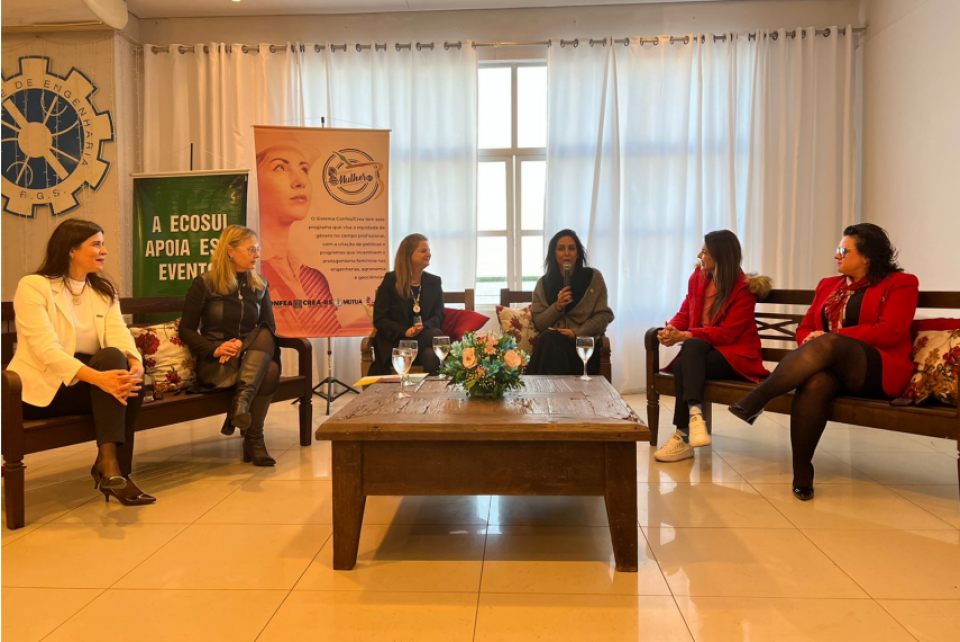 Sergs e CREA-RS realizam palestras em alusão ao Dia Internacional das Mulheres na Engenharia