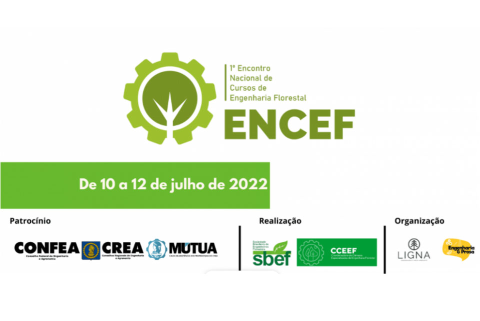 Acompanhe o 1º Encontro Nacional de Cursos de Engenharia Florestal