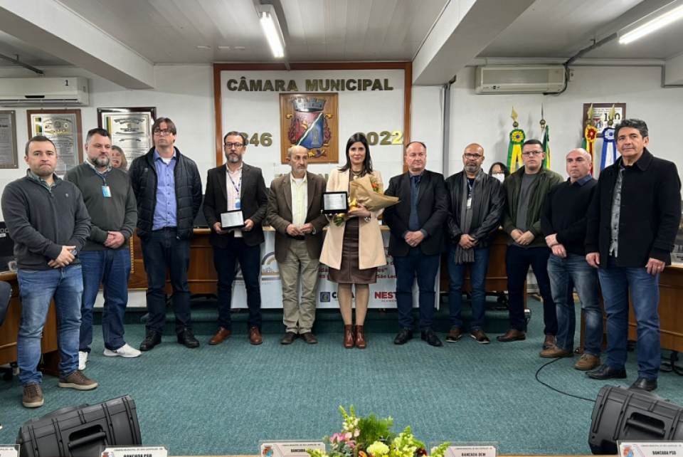 Inspetoria de São Leopoldo e AEA-Sinos são homenageados