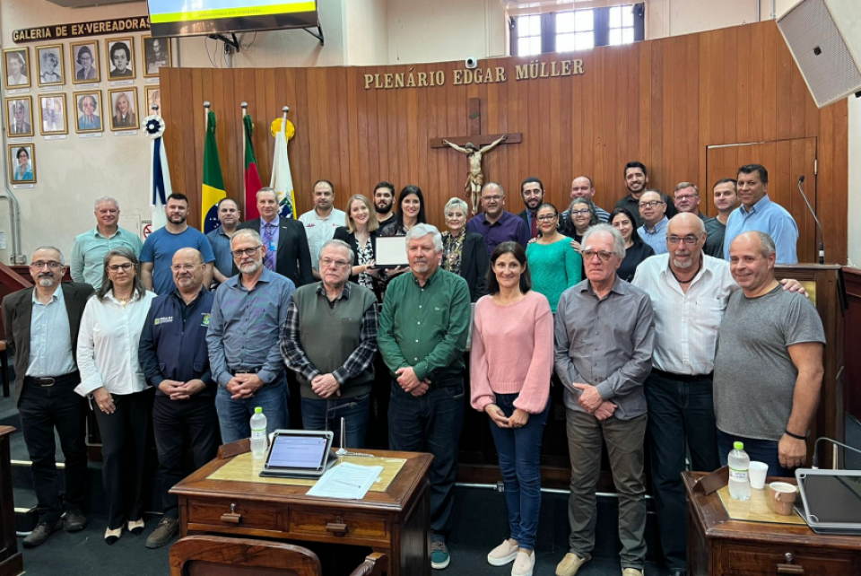 Câmara Municipal homenageia os 40 anos da Inspetoria de Cachoeira do Sul