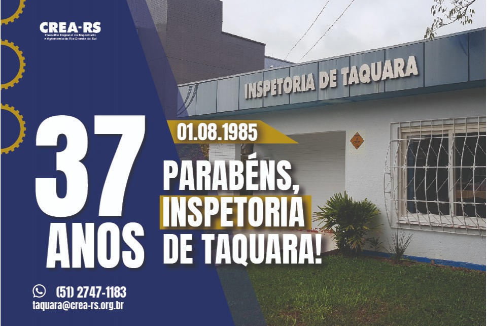 Inspetoria de Taquara completa 37 anos de fundação