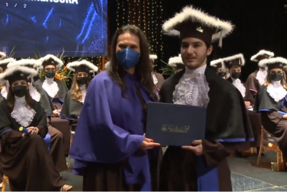 Formando da Geologia da Ufrgs recebem Certificado de Mérito Acadêmico