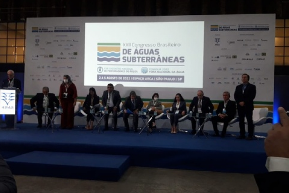 Congresso Brasileiro de Águas Subterrâneas acontece com apoio do Confea