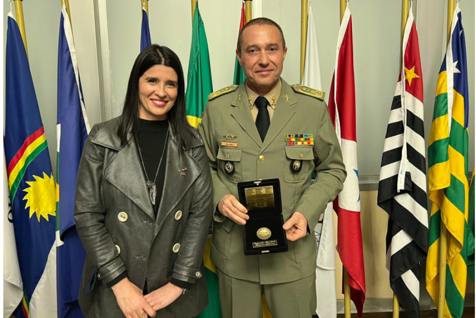 Medalha da 55ª Legislatura ao comandante-geral da Brigada Militar