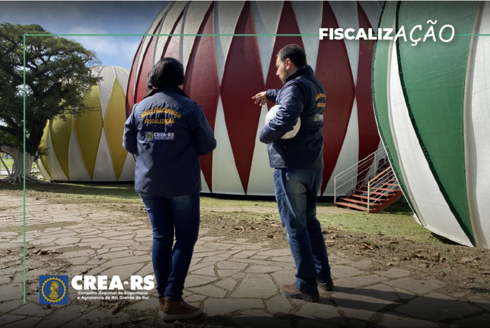 CREA-RS fiscaliza Parque Assis Brasil, palco da Expointer