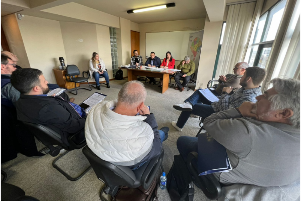 Coordenadores do CDER discutem plano de trabalho da Asea, de Santana do Livramento