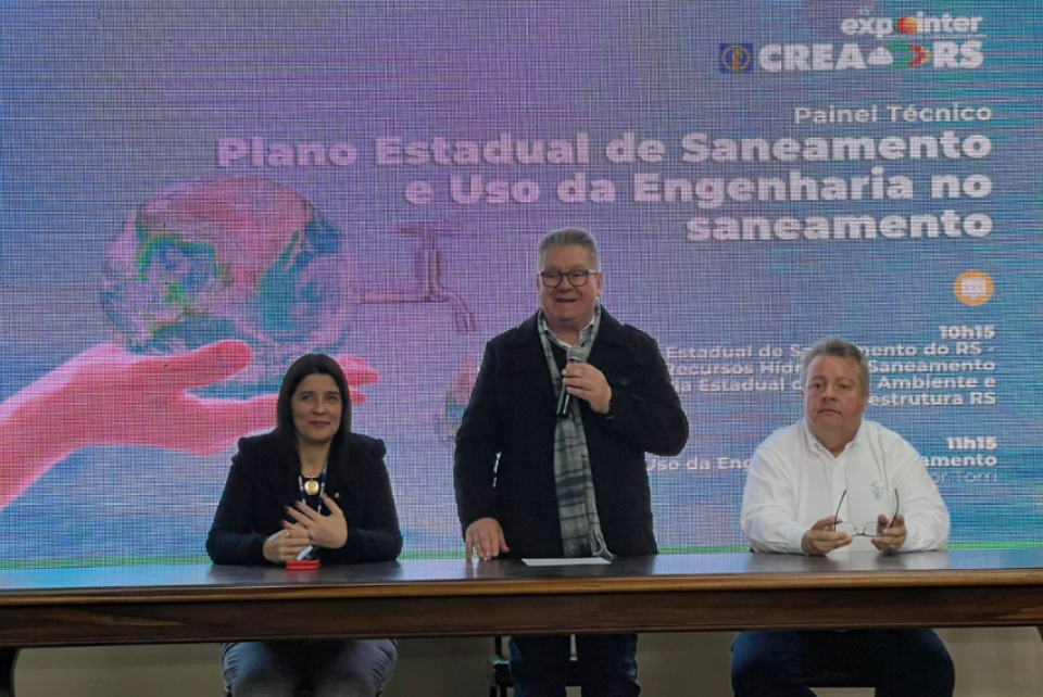 Plano Estadual de Saneamento tem prioridade no Governo