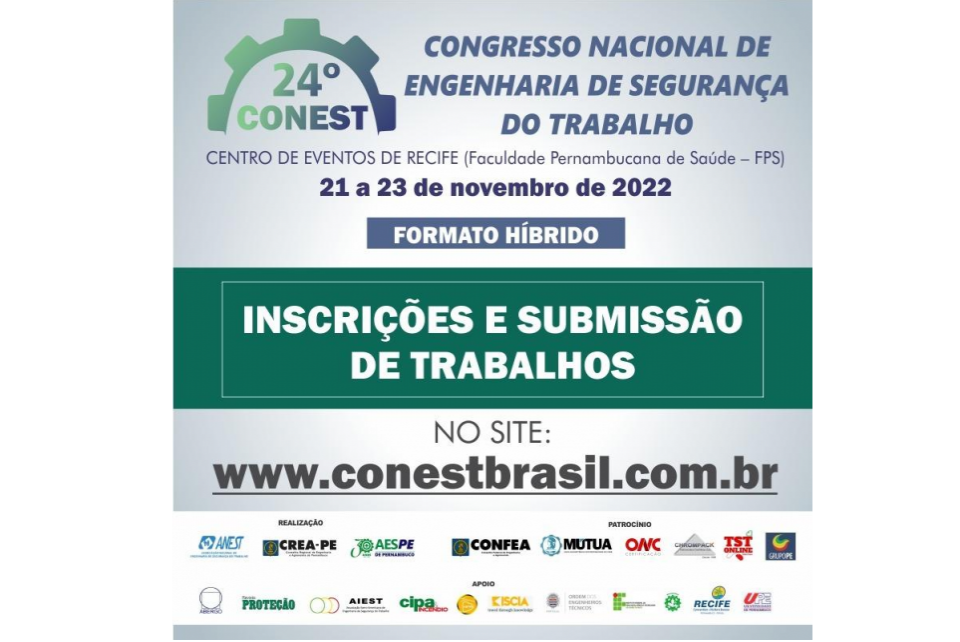 24ª Conest realiza inscrições e recebe trabalhos