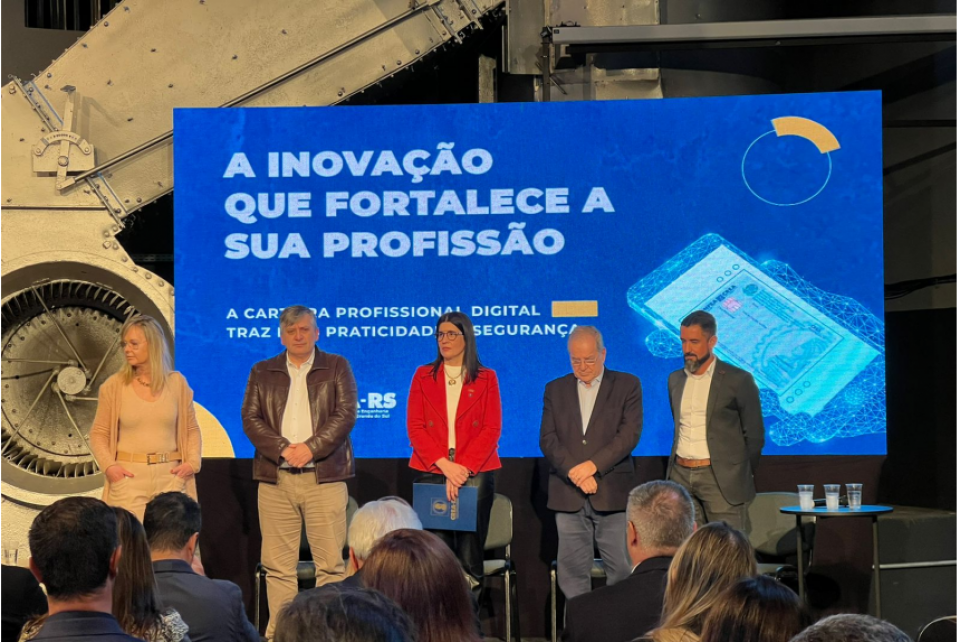 Carteira profissional digital é uma realidade no Conselho gaúcho