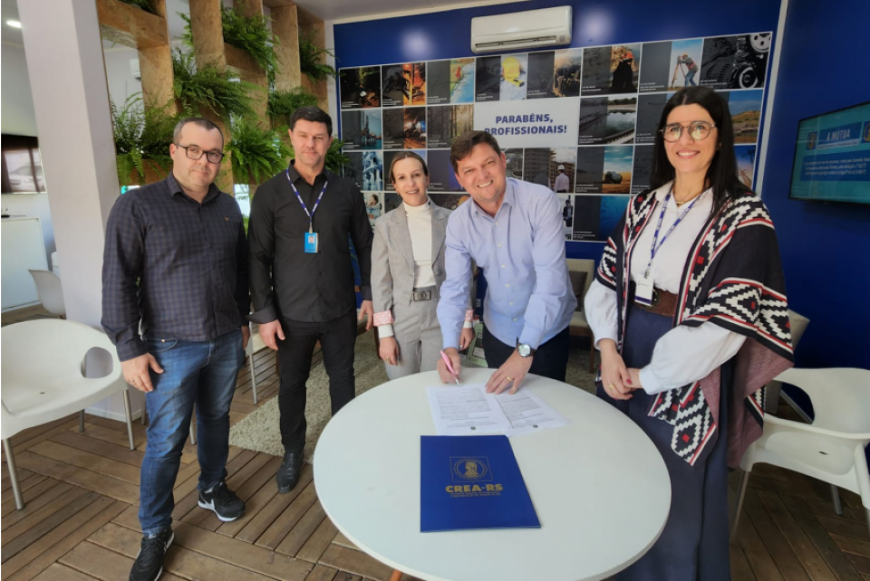 CREA-RS e município de Seberi firmam Termo de Cooperação durante Expointer