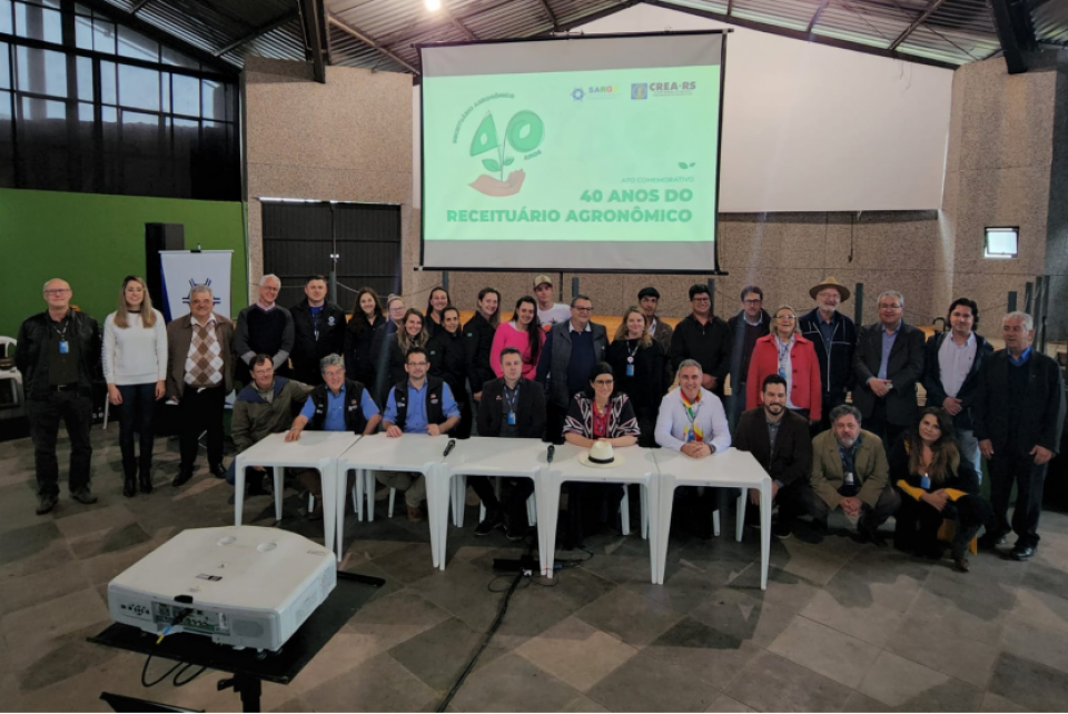 Os 40 anos do Receituário Agronômico passam pelo Rio Grande do Sul