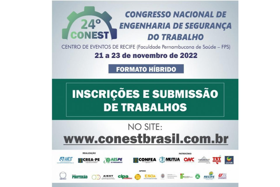 24º Conest realiza inscrições e recebe trabalhos