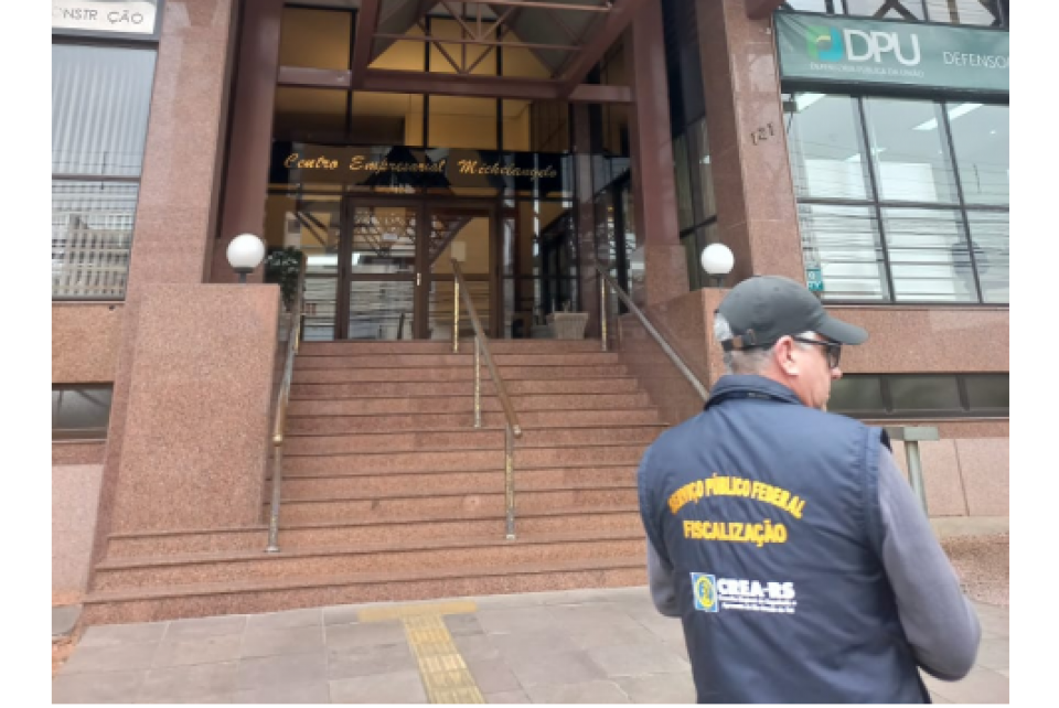 CREA-RS intensifica fiscalização em Canoas com foco em inspeção predial e marquises