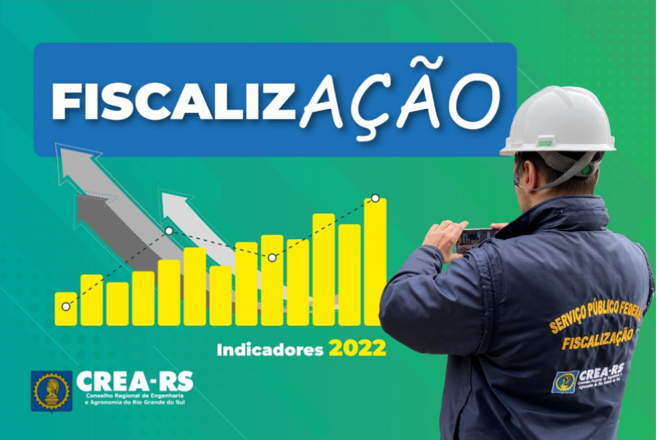FiscalizAÇÃO do CREA-RS verifica mais de 50 mil atividades em 2022