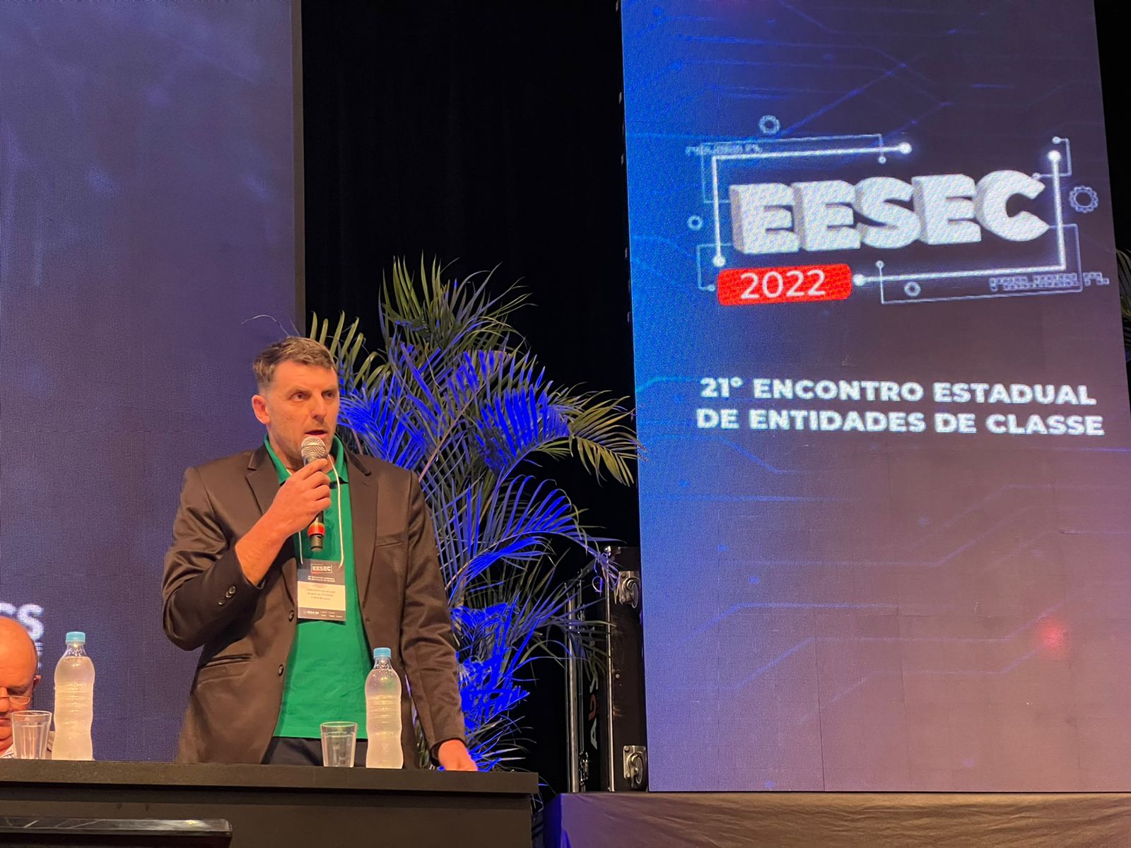 Engenheiro Agrônomo Adriano Callegari, presidente da Aeane