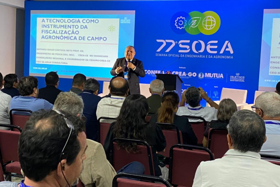 A tecnologia como instrumento da fiscalização agronômica de campo é abordada em palestras