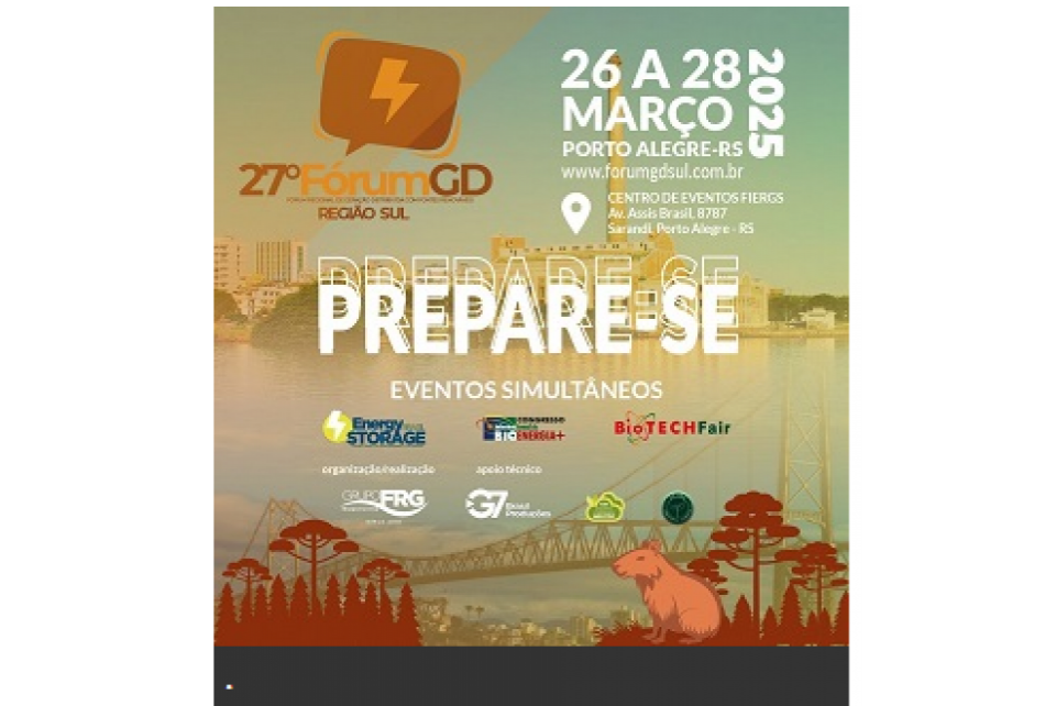 27º Fórum GD Sul ocorre em Porto Alegre em março
