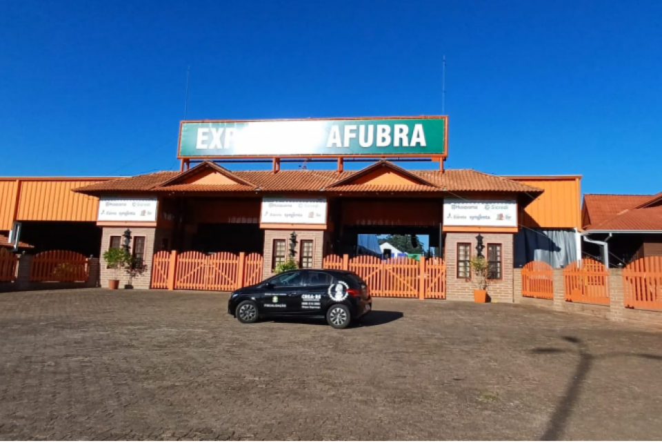 CREA-RS fiscaliza montagem da Expoagro em Rio Pardo