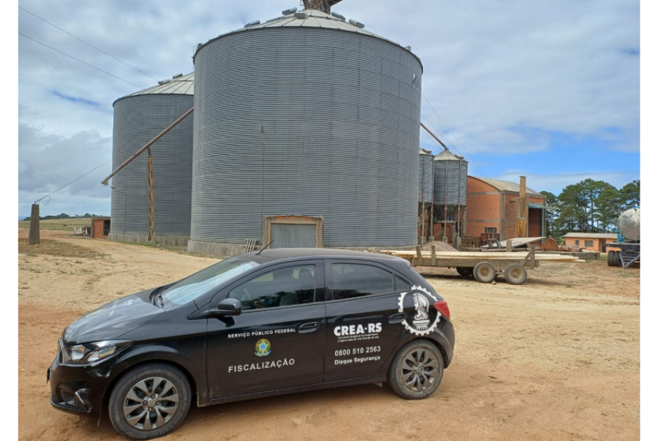 CREA-RS realiza Operação Deméter em Guaíba