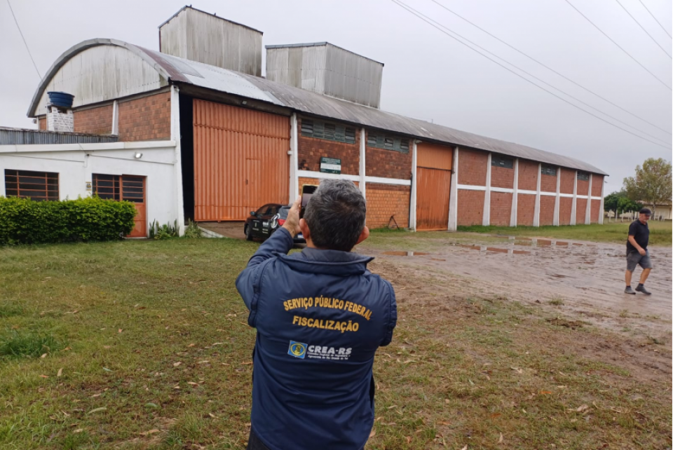 CREA-RS realiza Operação Deméter em Santa Maria e Tramandaí