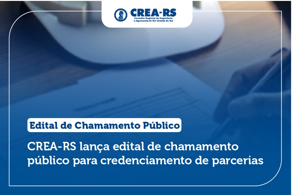 Aberto edital de chamamento público para credenciamento de parcerias